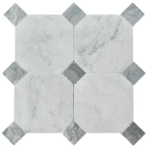 BARDIGLIO SQUARE TUMBLED Design mosaic