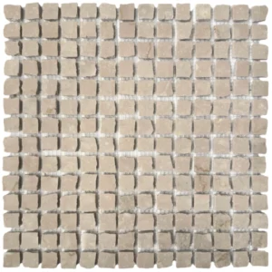 Mini Split Botticino Design Mosaic Tiles