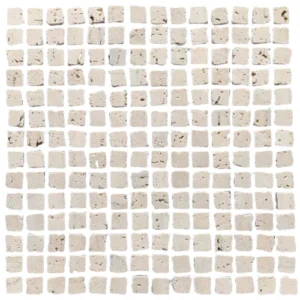 MINI SPLIT TRAVERTIN DESIGN MOSAIC TILES